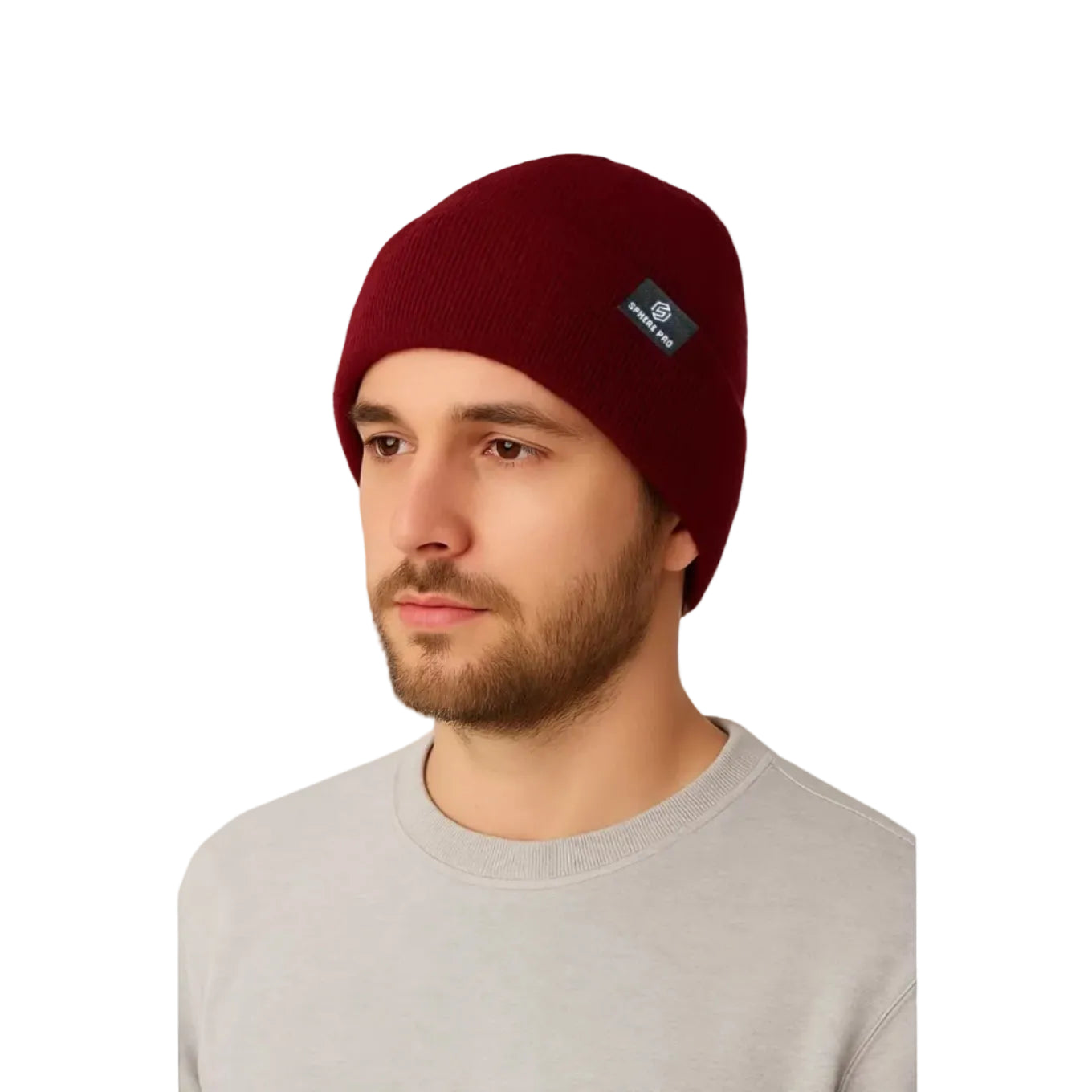 Căciulă din lână SPHERE PRO IGOR-GRANATE