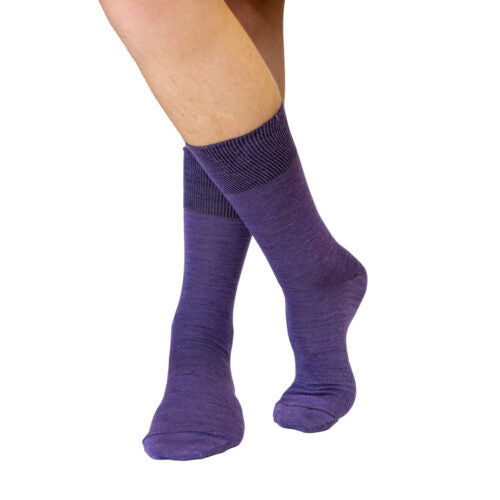 Șosete Lână Merinos Violet
