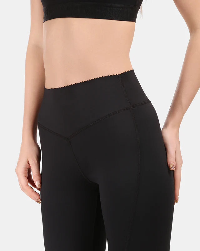 Kilpi Rivian – Colanți Fitness 7/8 Femei Black Opti-Dry