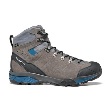 Bocanci trekking bărbați Scarpa ZG Trek GTX - Titanium/Lake Blue -