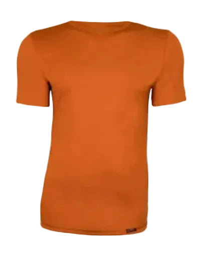 Merinito – Tricou Bărbați 100% Lână Merinos 150g Orange Rust