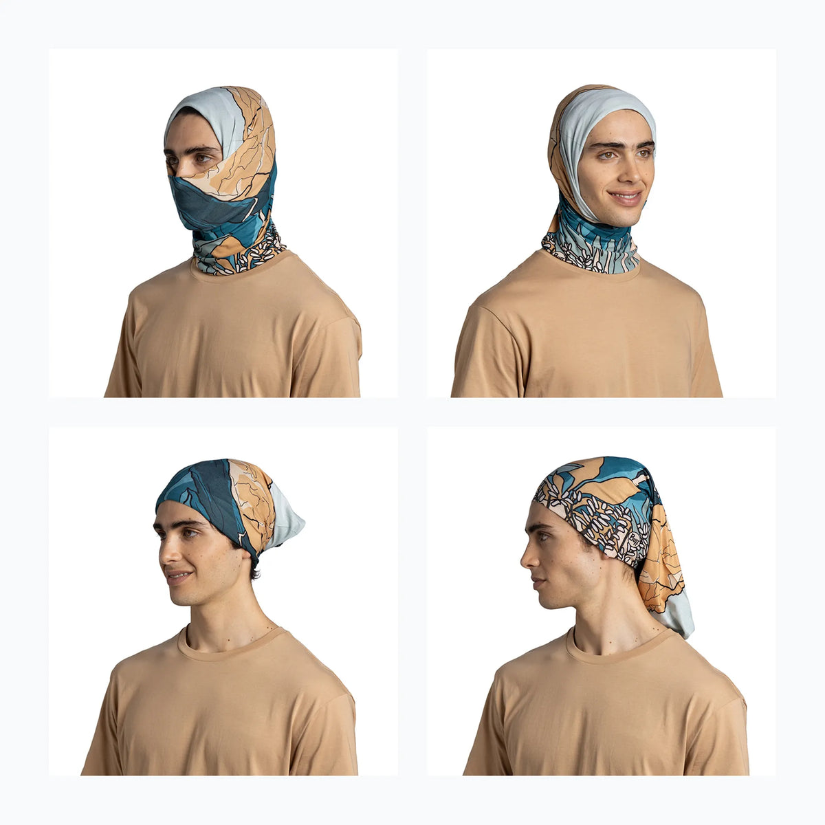Bandana BUFF Coolnet NIVE TEAL