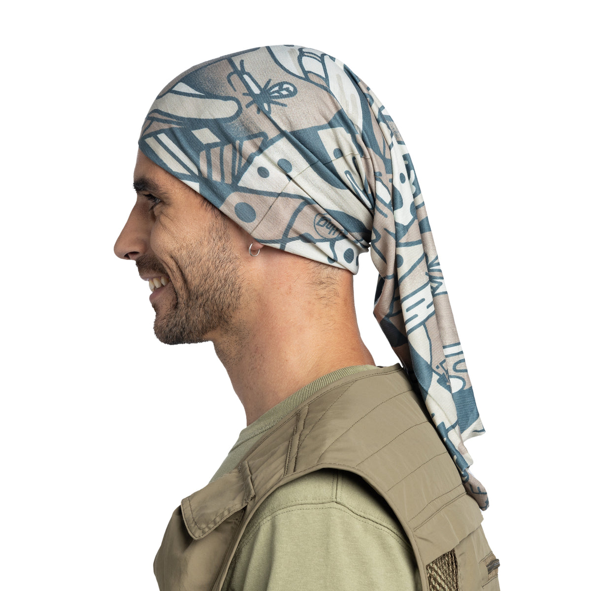 Bandana BUFF Coolnet UV LAKE RIVER Multi