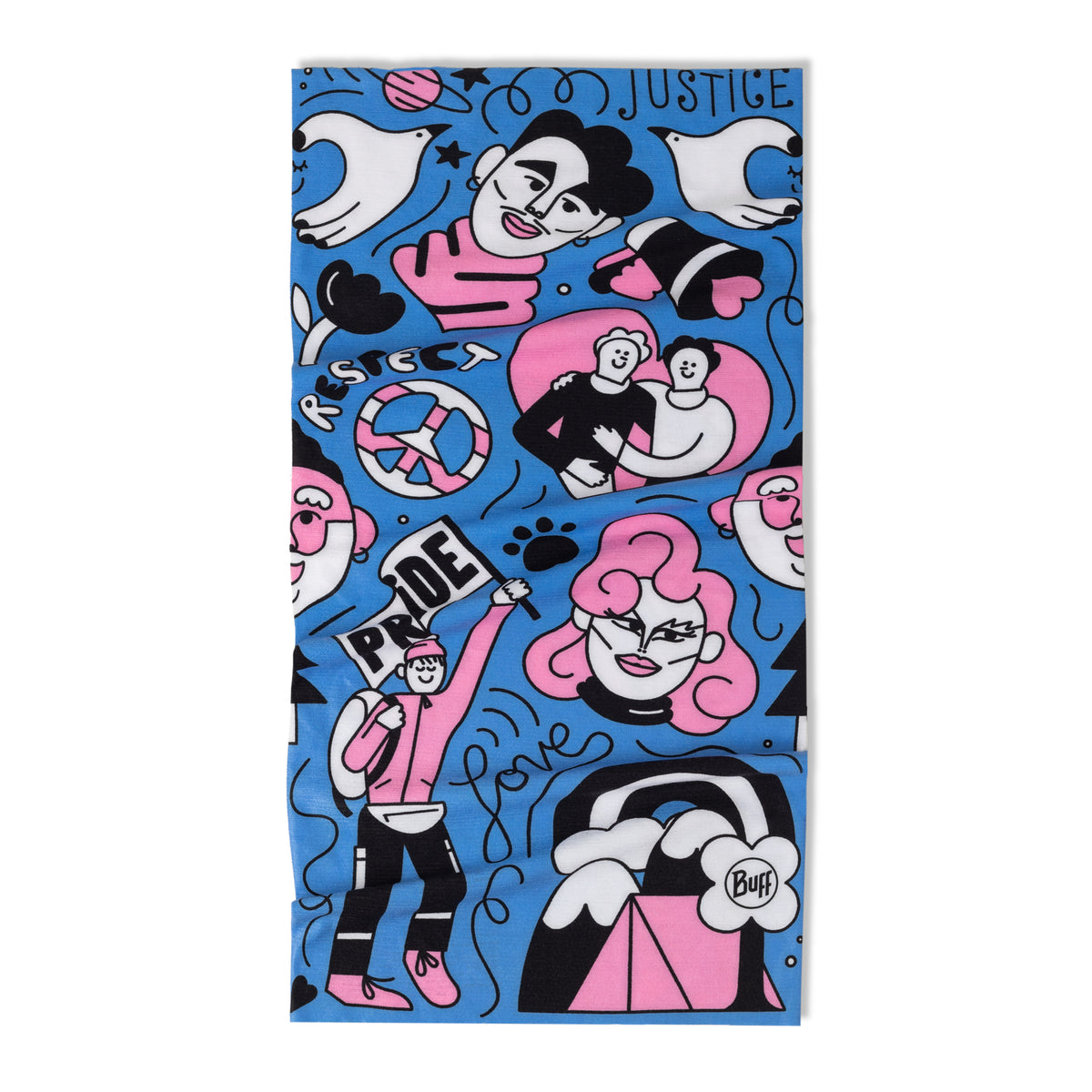Bandana BUFF Coolnet UV LOVE Multi