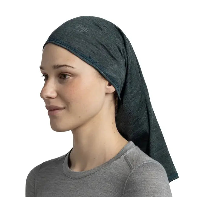 Bandana BUFF Light Weight merino wool Multistripes Forest