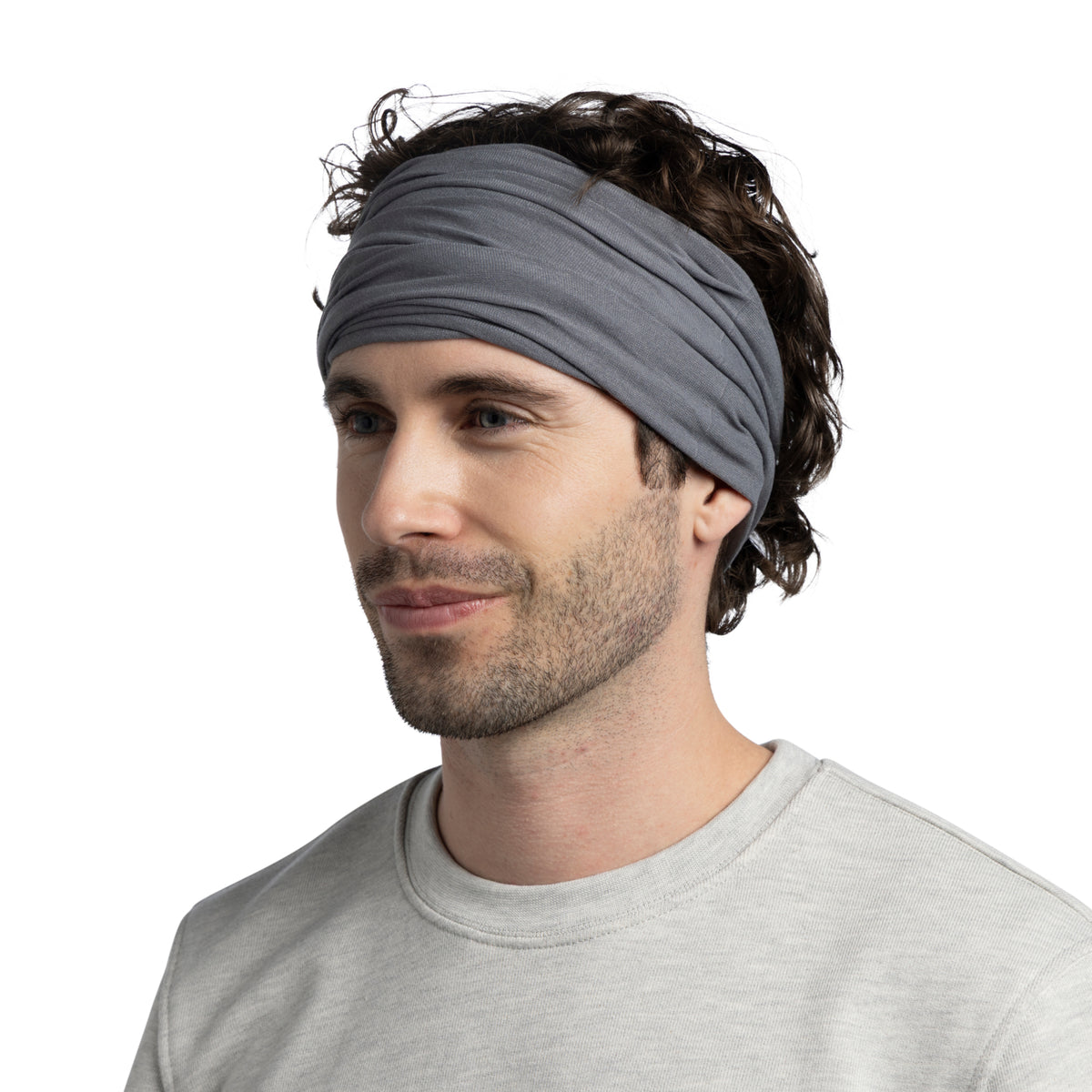 Bandana BUFF Original EcoStretch adulti SOLID SLATE GREY