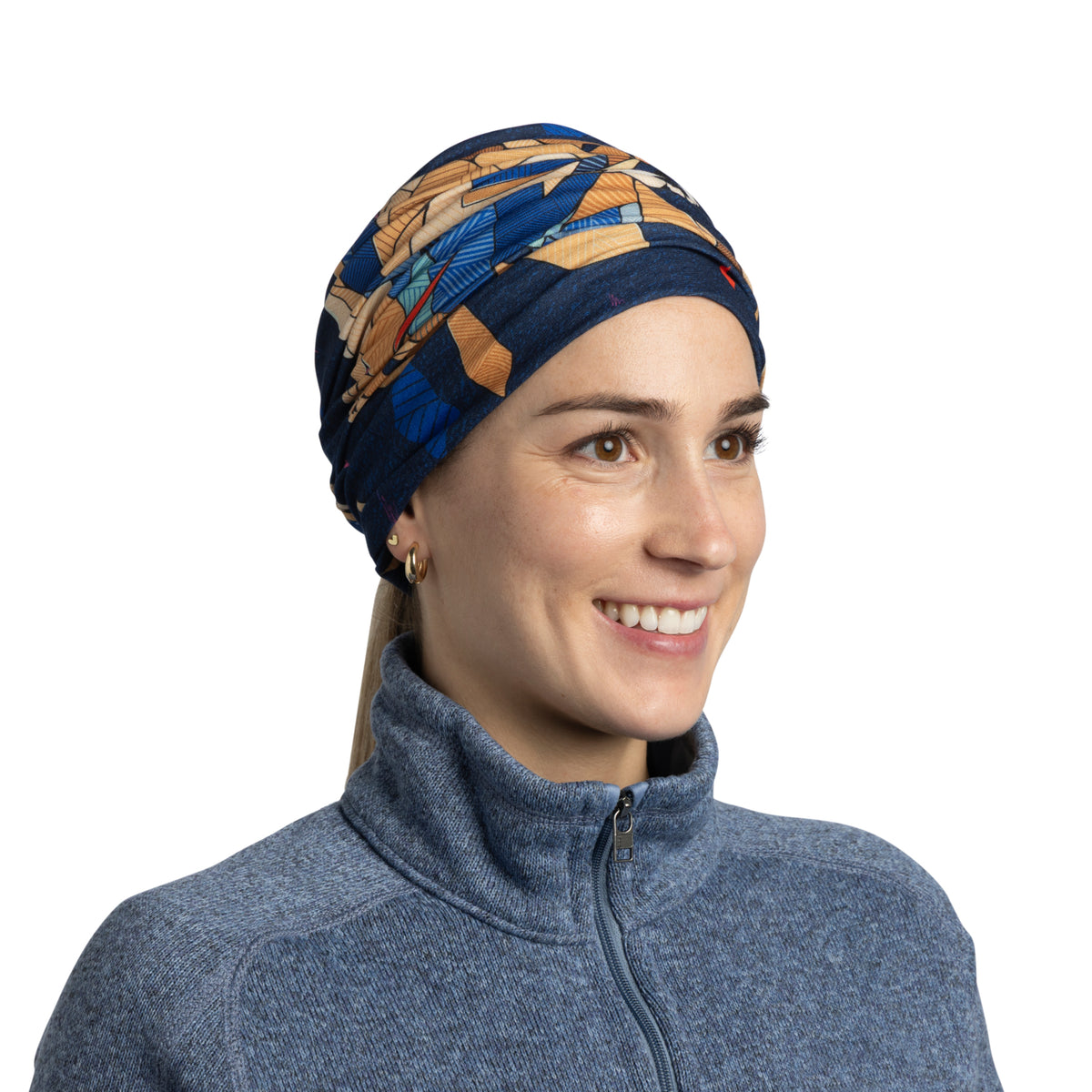 Bandana BUFF Original EcoStretch adulti RAHS NIGHT BLUE