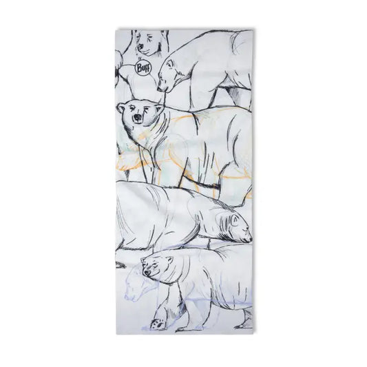 Bandana copii Original EcoStretch Bargy White