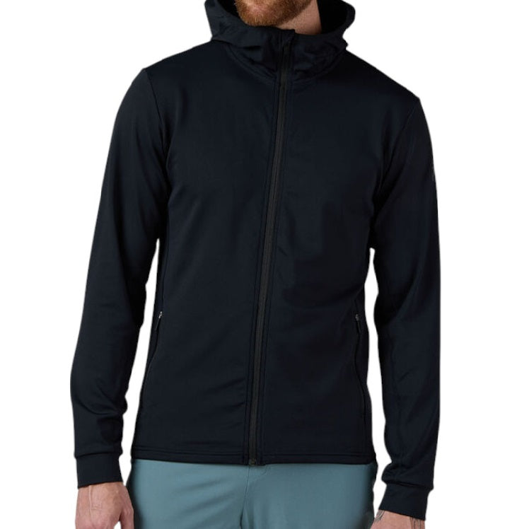Bluza barbati Rossignol Mid Layer Stretch Hoodie Black