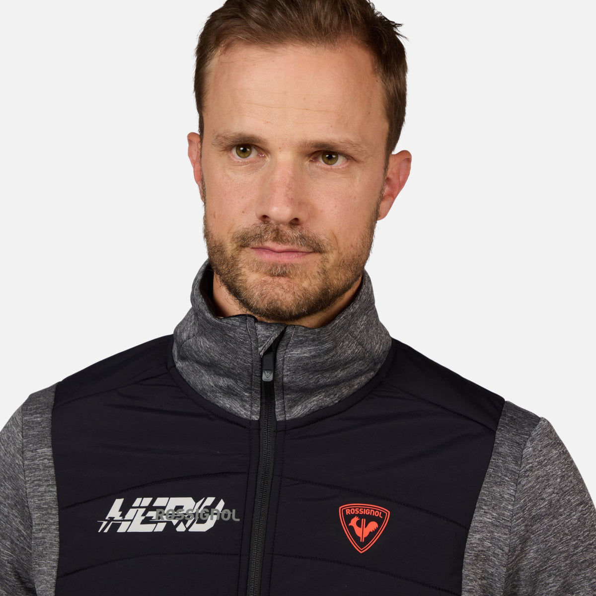 Bluza barbati Rossignol New Hero Classique Hybrid Clim Heather grey