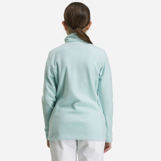 Bluza copii Rossignol GIRL 1 2 ZIP Fleece Aqua