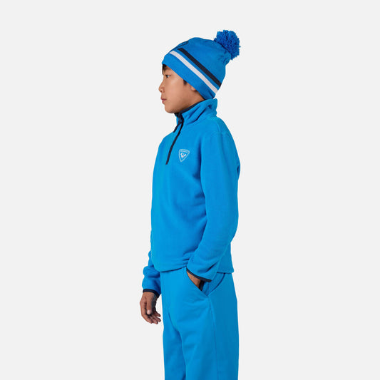Bluza copii Rossignol JR STRAWPILE FLEECE HZ Blazing blue
