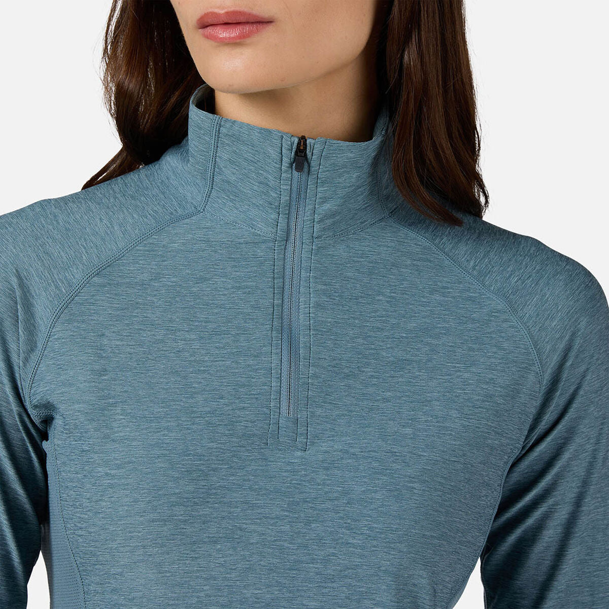 Bluza dama Rossignol WESTWEG HZ LS TEE Atlantis