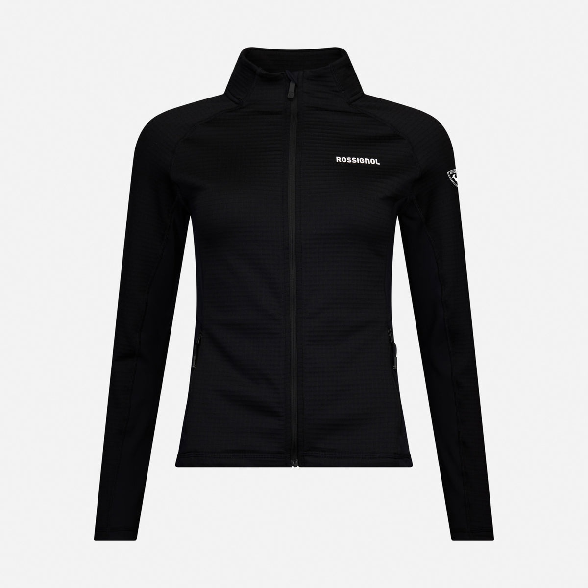 Jacheta dama Rossignol W Blackside mix fz fleece - Black