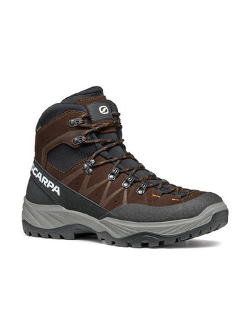 Bocanci trekking bărbați Scarpa Boreas GTX - Mud/Orange