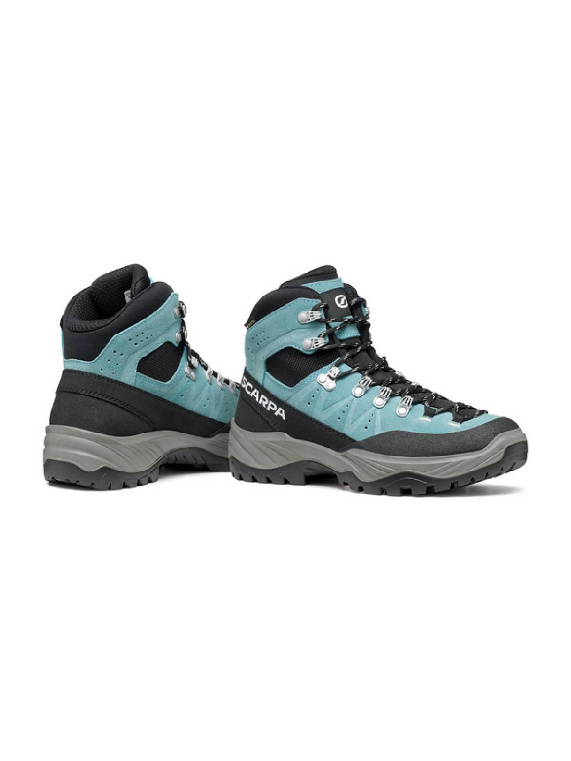 Scarpa Boreas Gore-Tex Wmn Aqua Light Gray Ghete Drumetie Femei