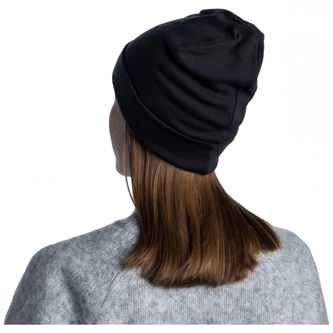 Buff Heavyweight – Căciulă Merino Solid Black