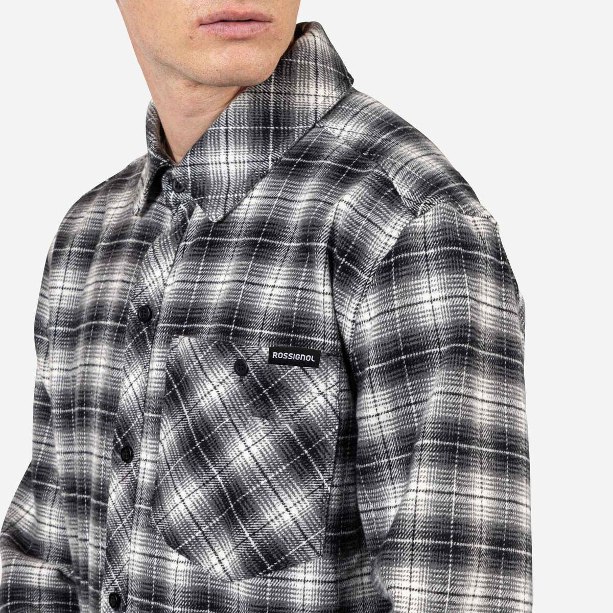 Camasa barbati Rossignol Ranch Plaid Shirt Black
