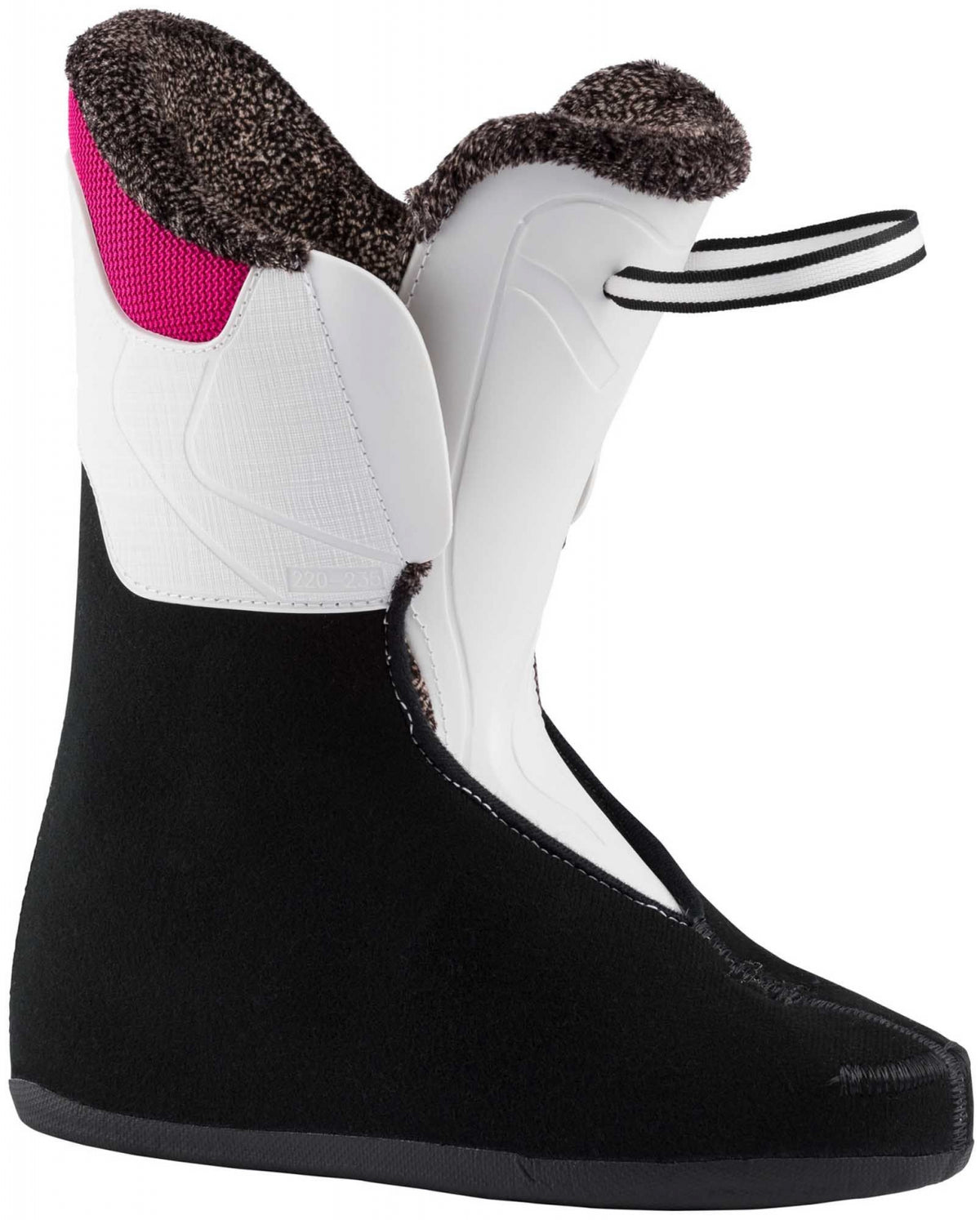 Clapari copii Rossignol FUN GIRL J4 White pink