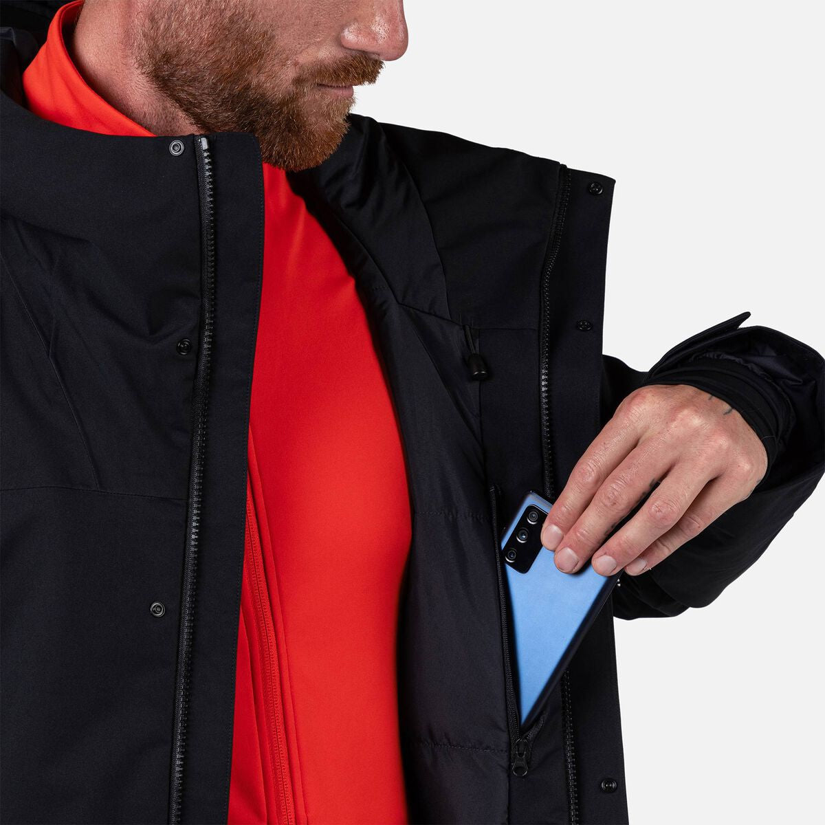 Geaca schi barbati Rossignol VELIKA INSULATED Black