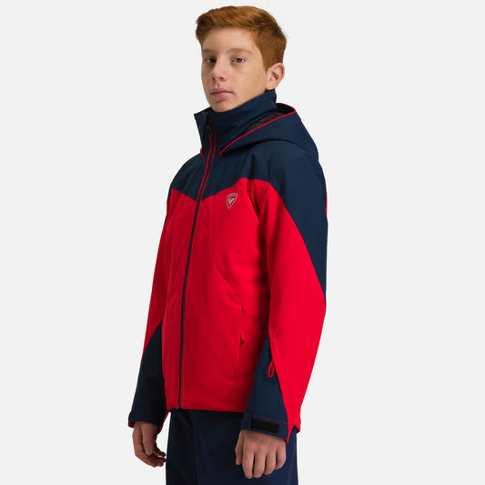 Geaca schi copii Rossignol BOY FONCTION Sports red