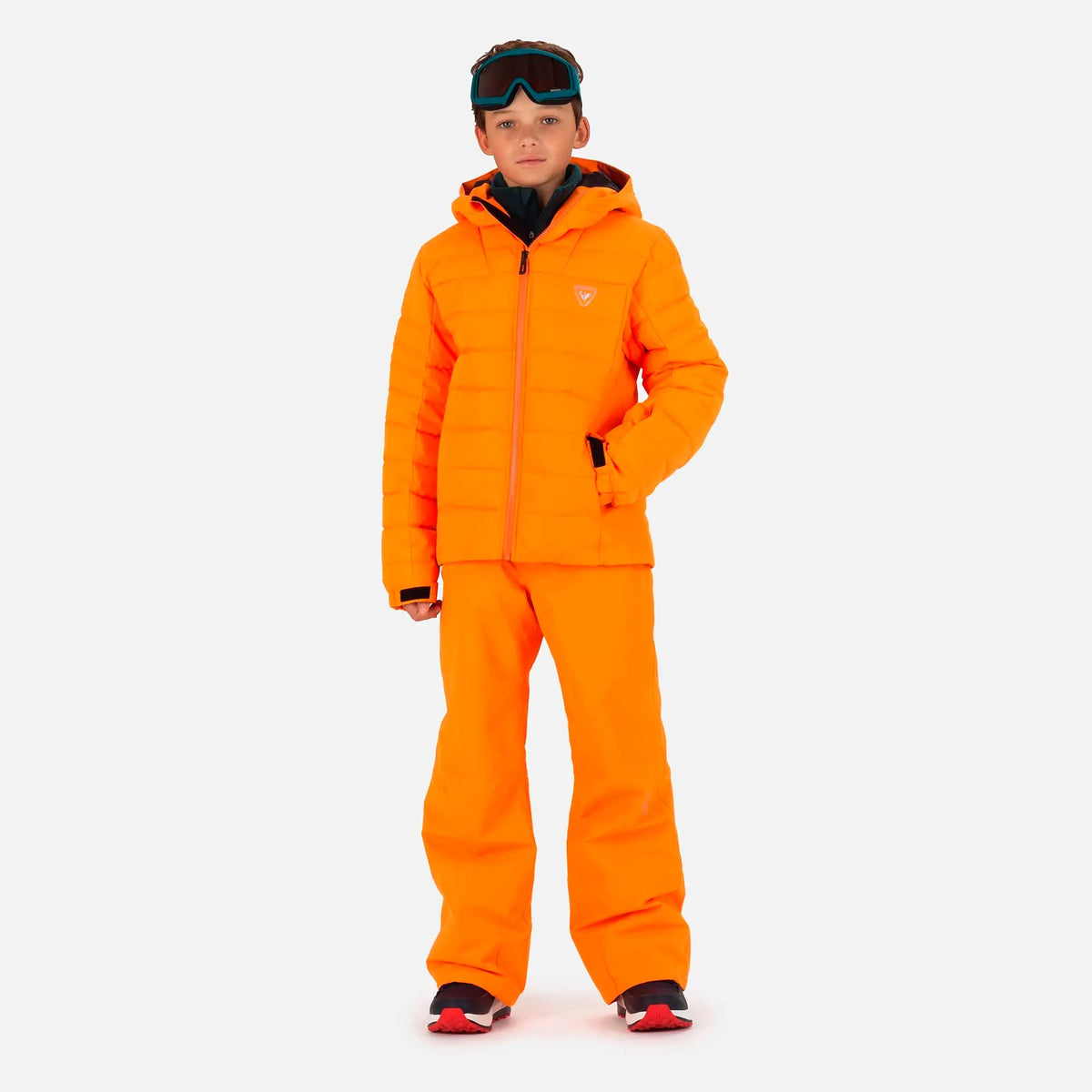 Geaca schi copii Rossignol BOY RAPIDE Oxy orange
