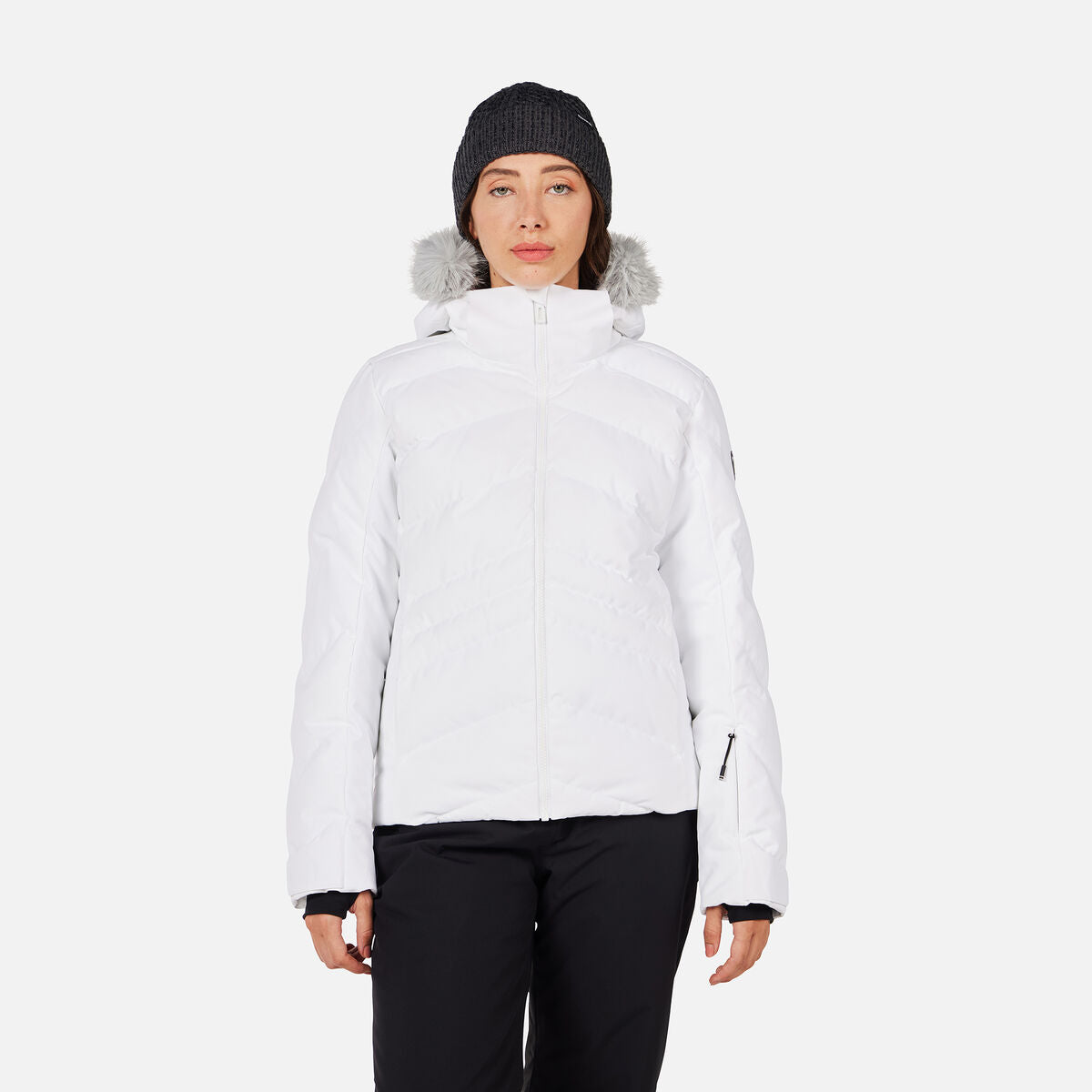 Geaca schi dama Rossignol STACI INSULATED White