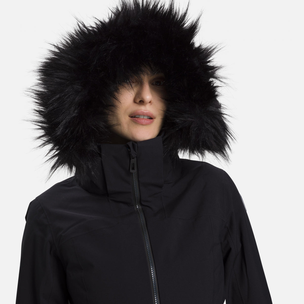 Geaca schi dama Rossignol W EMBLEME black