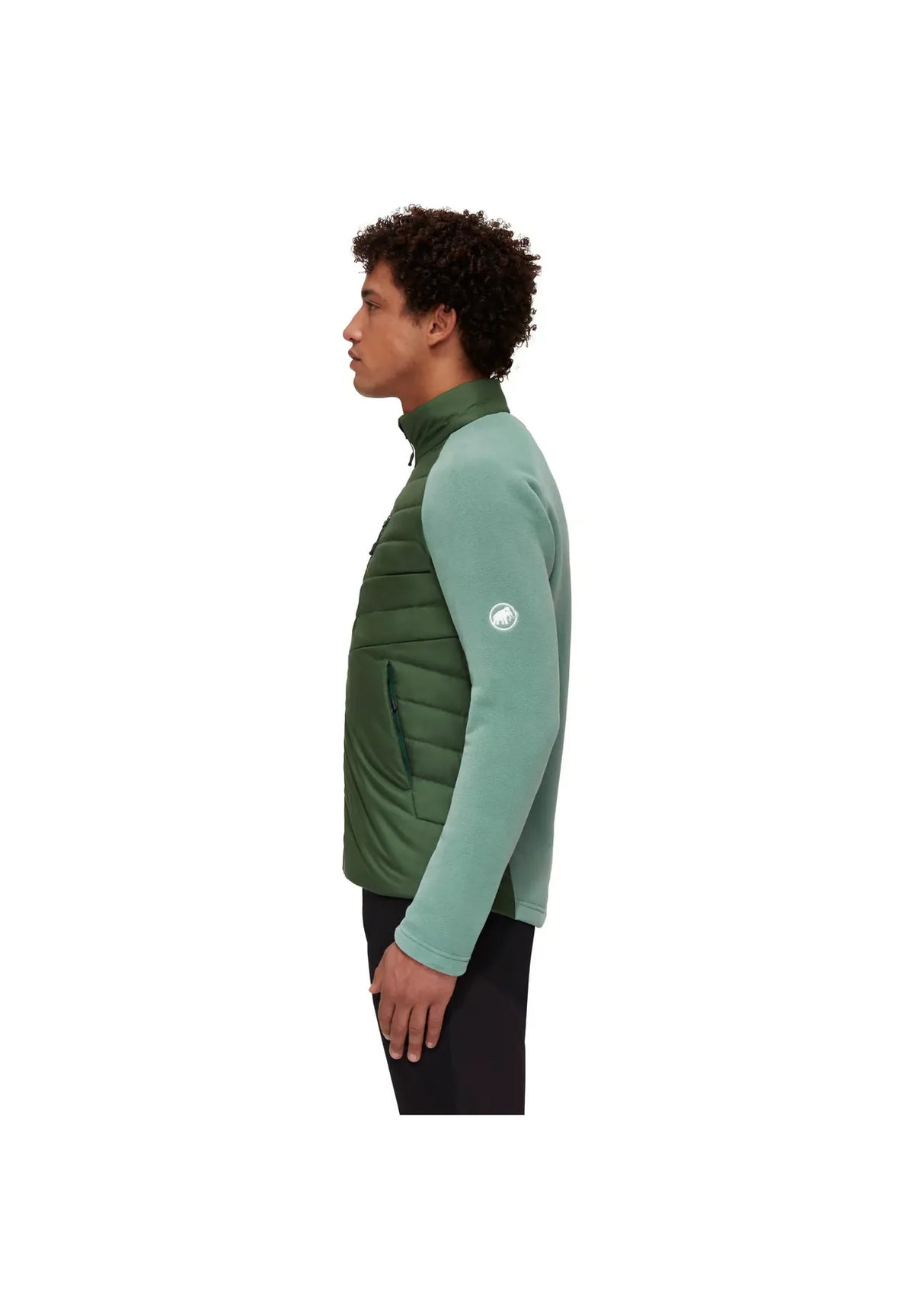 Mammut Innominata Hybrid Dark Jade Bluza Midlayer Drumetie Barbati