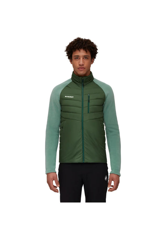 Mammut Innominata Hybrid Dark Jade Bluza Midlayer Drumetie Barbati