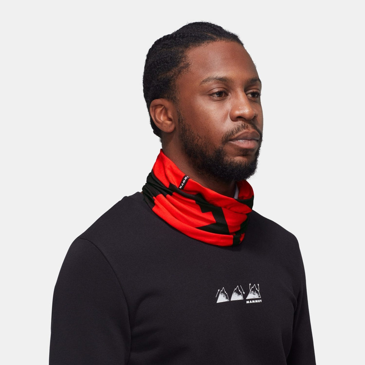 Mammut Logo Mammut Black Neck Tube Unisex