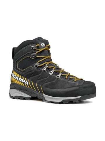 Bocanci trekking bărbați Scarpa Mescalito TRK GTX - Dark Anthracite/Mustard