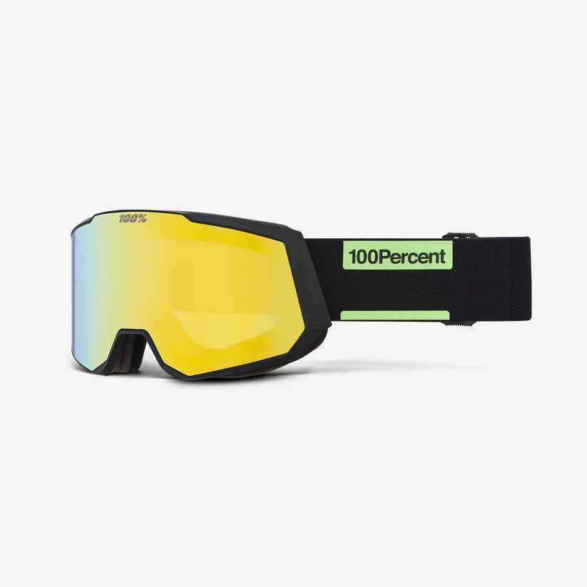 Ochelari schi 100% - SNOWCRAFT XL HiPER Tab - Mirror Black Lens