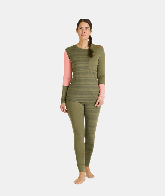 Ortovox 185 Rock n Wool Coral Bluza de Corp Merino Multisport Femei