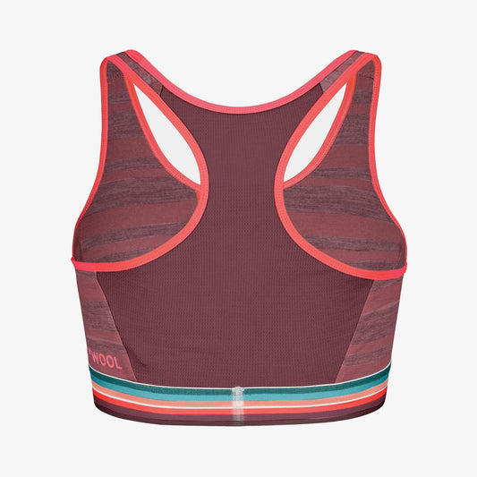 Ortovox 185 Rock N Wool Mountain Rose Bustiera Sport Femei