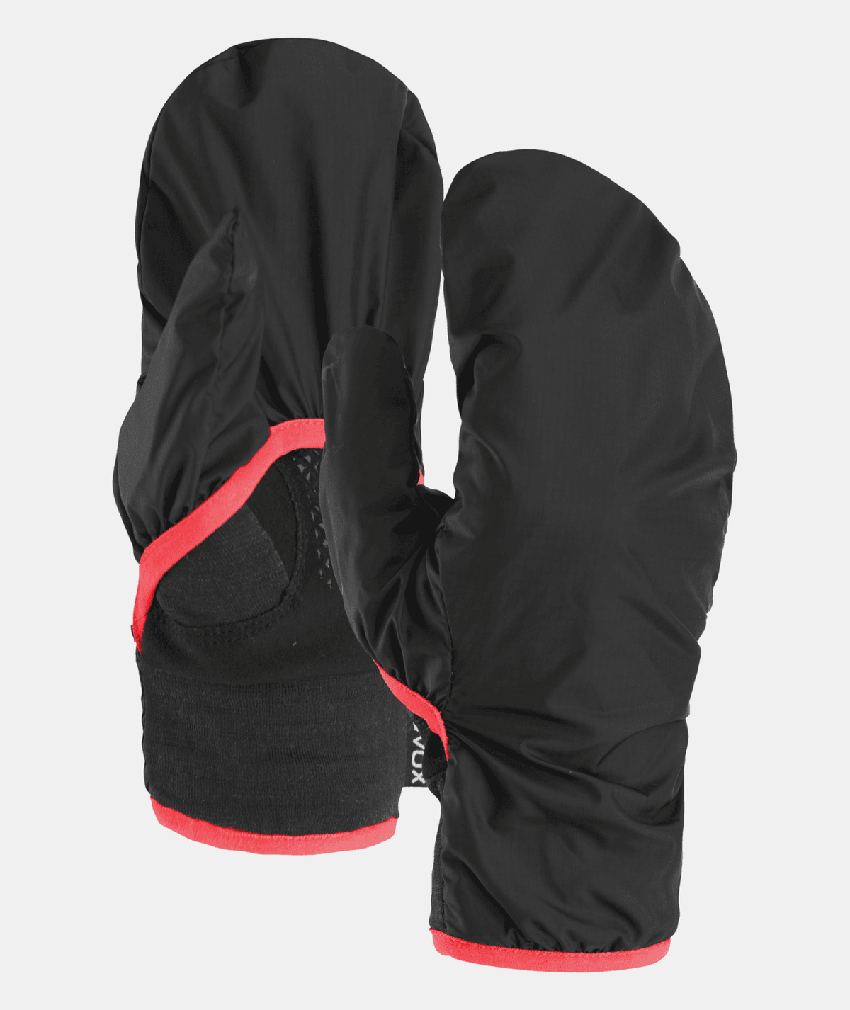 Ortovox Merino Fleece Grid Cover Black Raven Manusi Multisport Femei