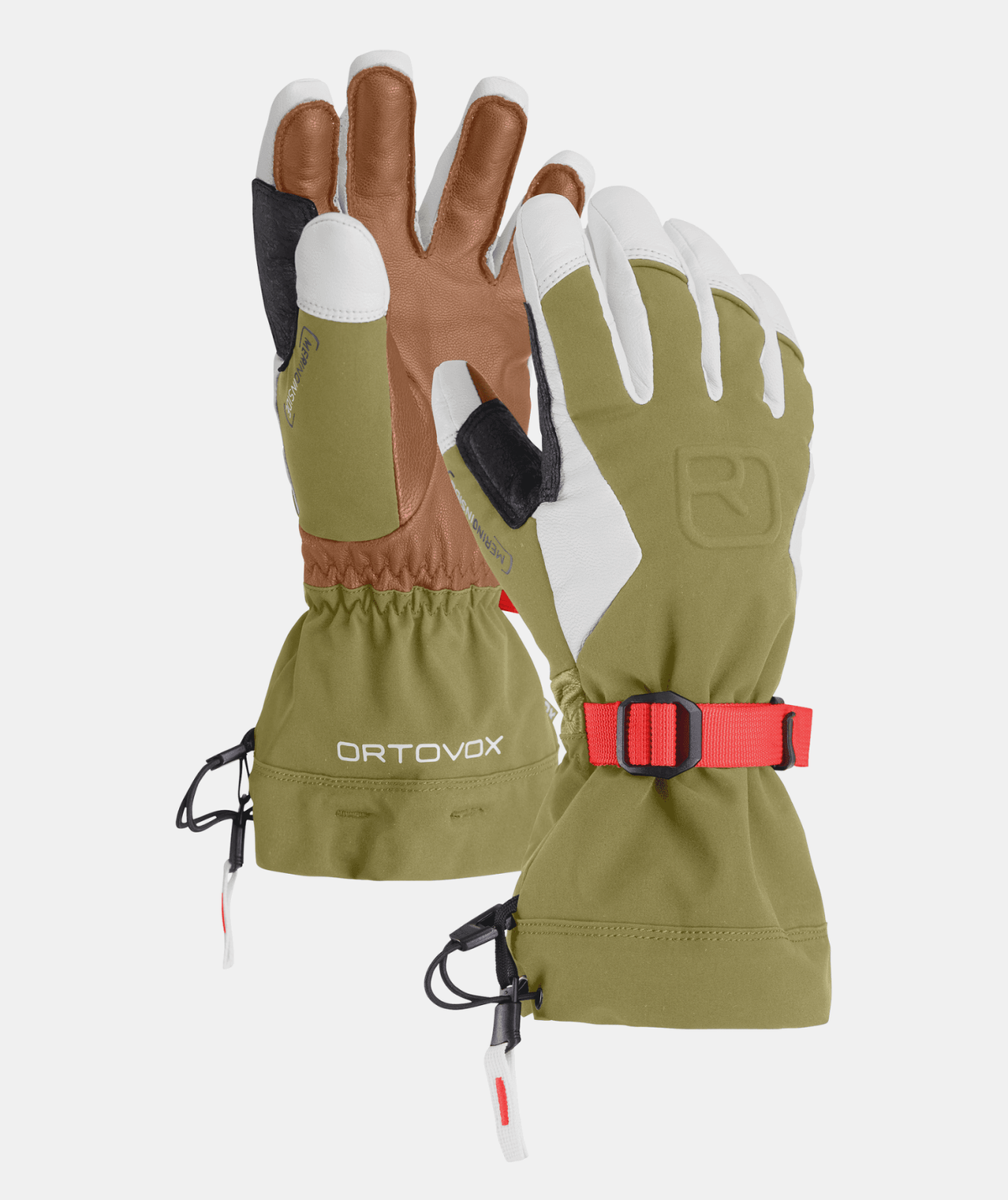 Ortovox Merino Freeride Wild Herbs Manusi Ski Femei