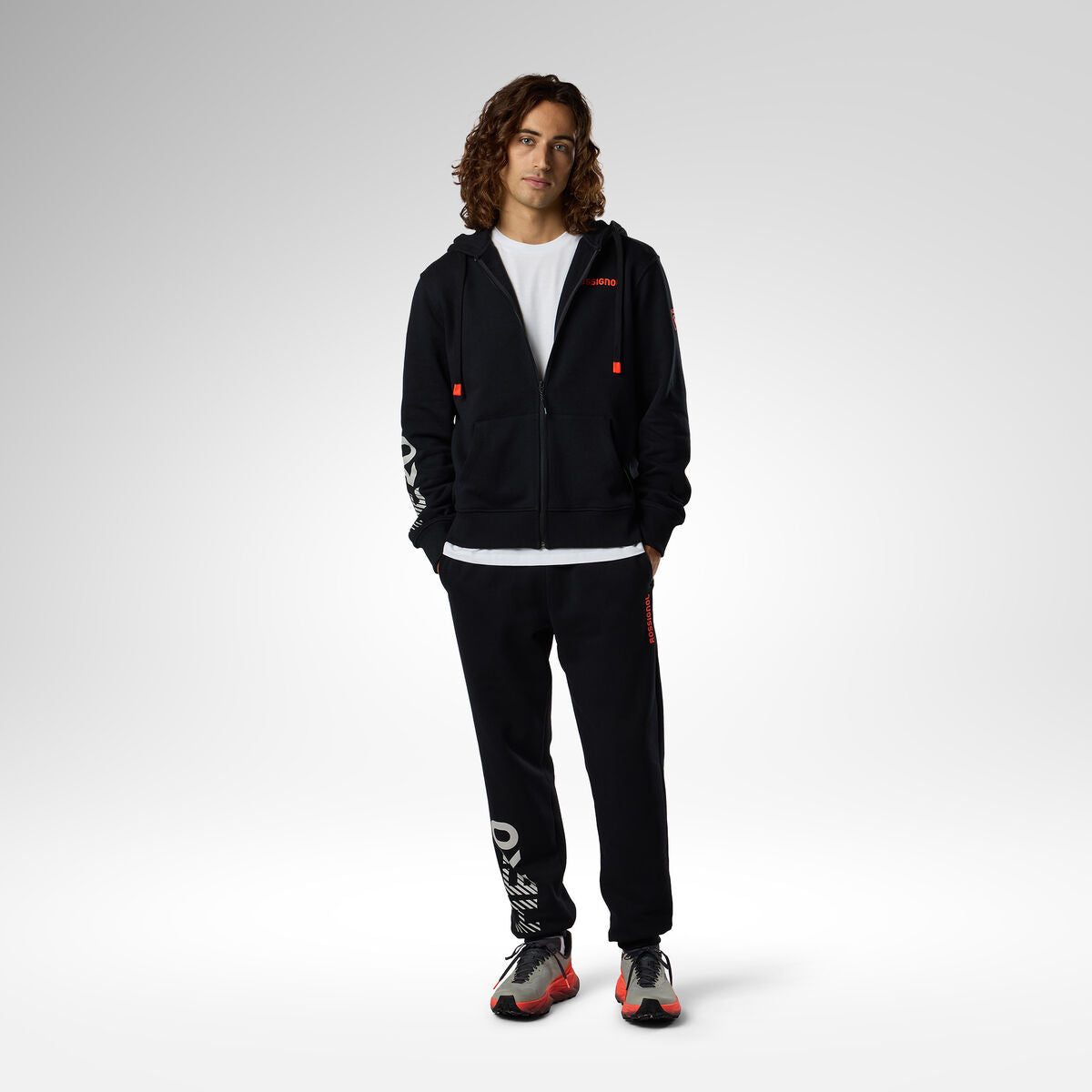 Pantaloni barbati Rossignol M HERO sweatpant Black