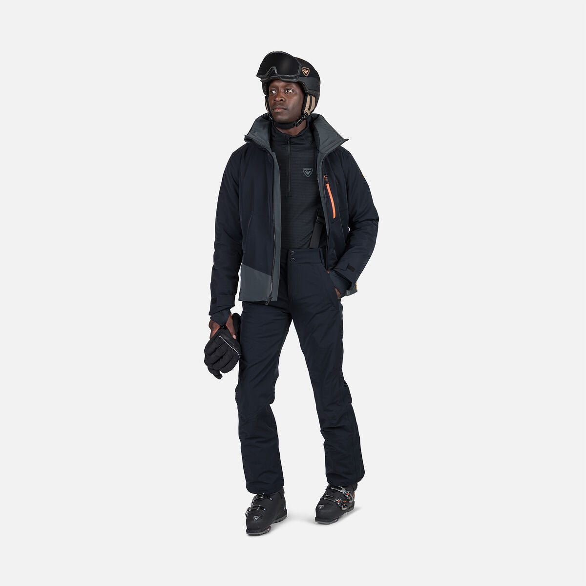 Pantaloni schi barbati Rossignol BLACKSIDE Black