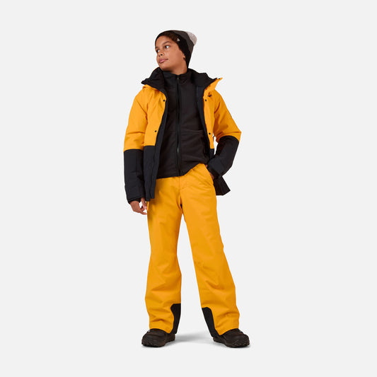 Pantaloni schi copii Rossignol BOY INSULATED SKI PANT Saffron Yellow