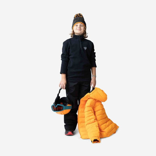 Pantaloni schi copii Rossignol BOY SKI Black
