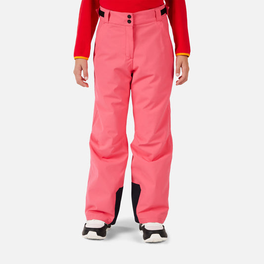 Pantaloni schi copii Rossignol GIRL insulated - Tea Rose