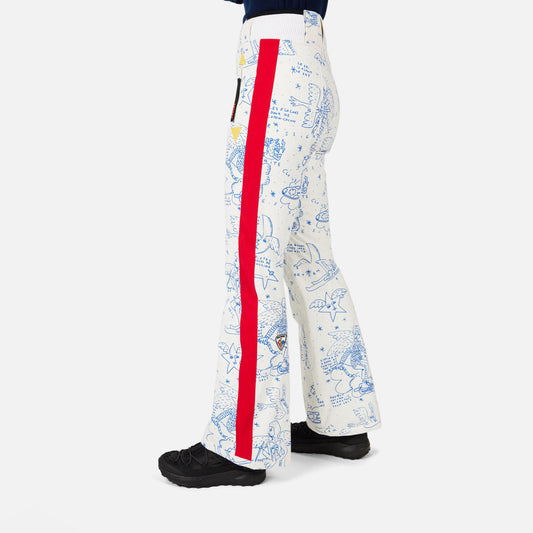 Pantaloni schi dama Rossignol JCC - W Sublim Snow angels artic print