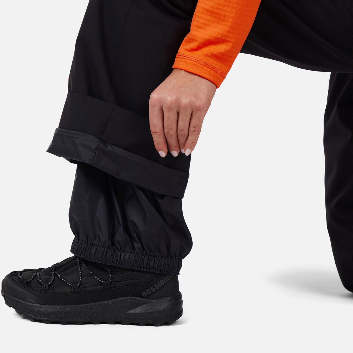 Pantaloni schi dama Rossignol STRAWPILE INSULATED Black