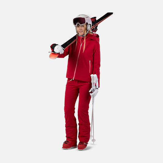 Pantaloni schi dama Rossignol W BLACKSIDE Ruby Red