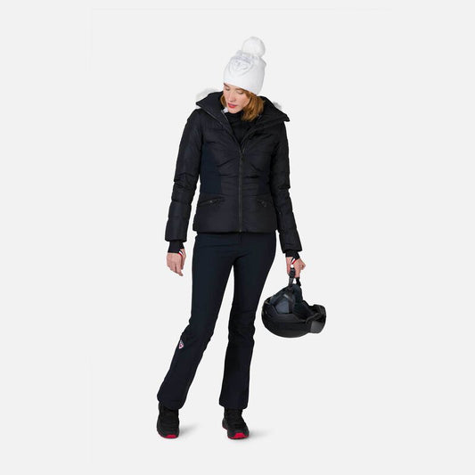 Pantaloni schi dama Rossignol W RESORT Softshell - Black