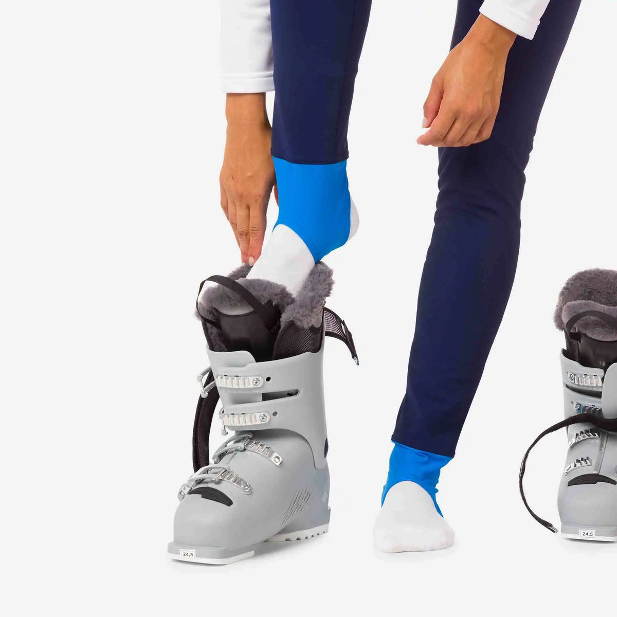Pantaloni schi dama Rossignol W SKI FUSEAU Dark navy