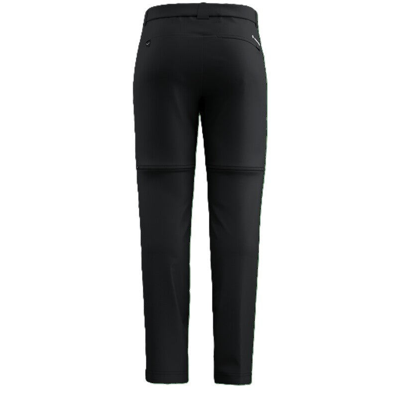 Pantaloni barbati Salewa PUEZ TALVENO DURASTRETCH 2IN1 Negru