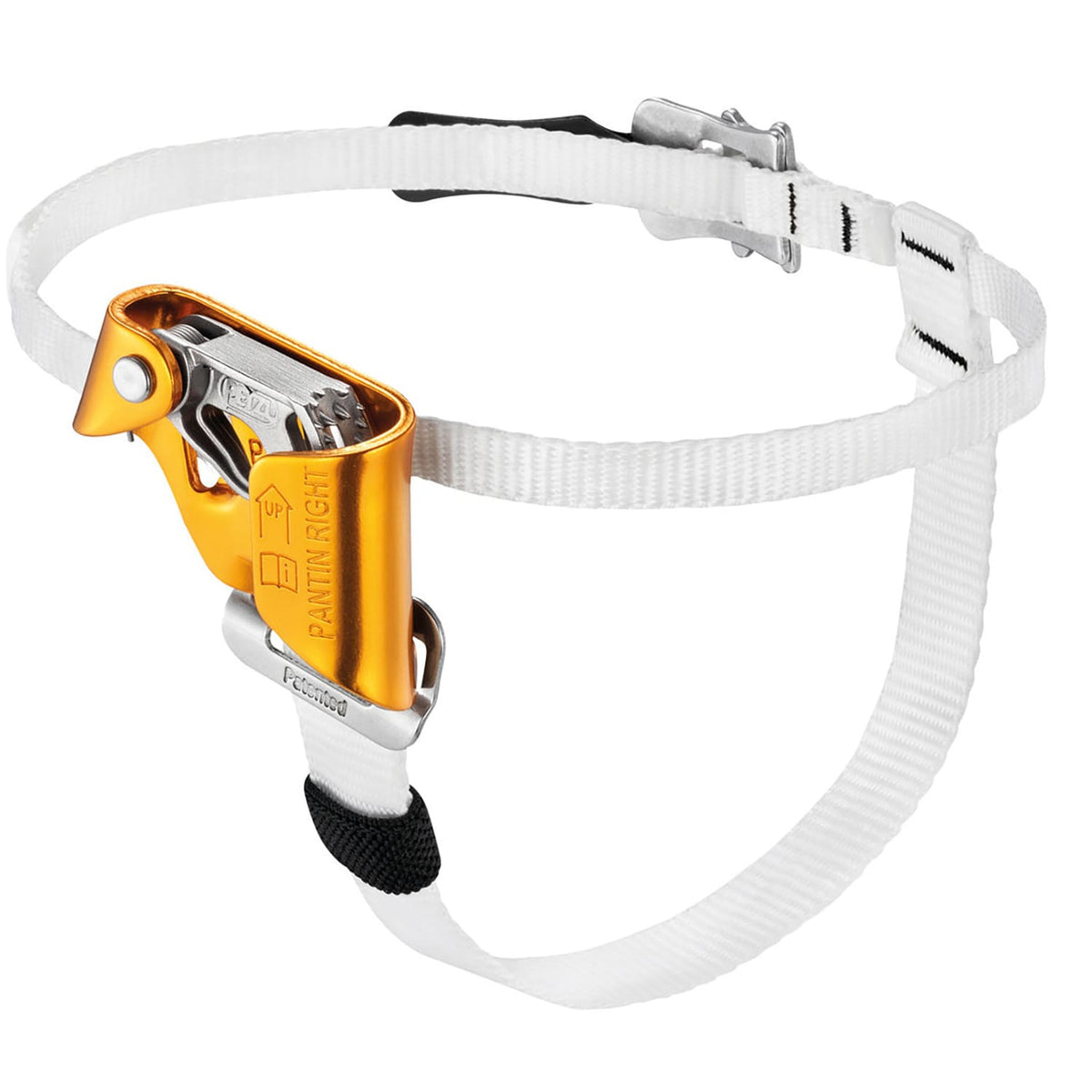 Petzl Pantin Yellow Blocator Picior Drept