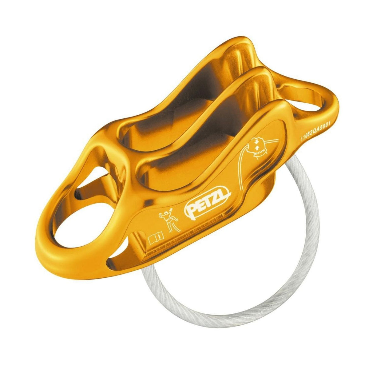 Petzl Reverso 4 Orange Coborator Alpinism